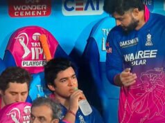 IPL 2026: Riyan Parag seen scolding Vaibhav Sooryavanshi after missed century during RR vs GT clash IPL 2026: Riyan Parag seen scolding Vaibhav Sooryavanshi after missed century during RR vs GT clash