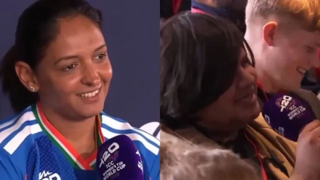 Harmanpreet Kaur silences reporter for 'Last World Cup' query