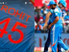 Jos Buttler Gets Rohit Sharma’s Signed Jersey Jos Buttler Gets Rohit Sharma's Signed Jersey