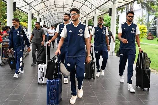 India Team Reaches Colombo Ahead of Second Test vs Sri Lanka India Team Reaches Colombo Ahead of Second Test vs Sri Lanka