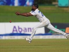 Prabath Jayasuriya Faces Reprimand After Dismissal in Colombo Test Prabath Jayasuriya Faces Reprimand After Dismissal in Colombo Test